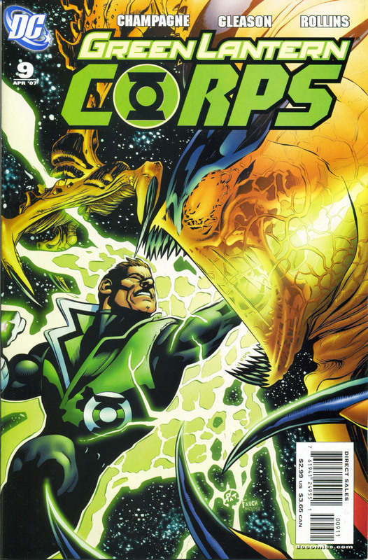 Comics USA: GREEN LANTERN CORPS # 09