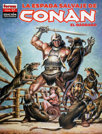 LA ESPADA SALVAJE DE CONAN Ed. coleccionistas # 57