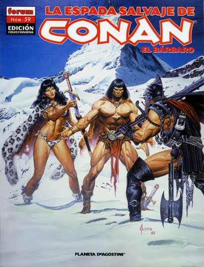 LA ESPADA SALVAJE DE CONAN Ed. coleccionistas # 59