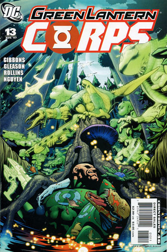 Comics USA: GREEN LANTERN CORPS # 13