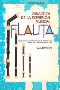 Flauta : obras para flauta, soprano, alta, tenor y baja, cuaderno 2