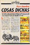 Cosas dichas