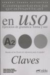 Competencia gramatical en uso, A2. Claves