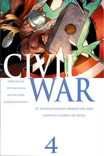 CIVIL WAR # 4 (de 7). Edicin Especial
