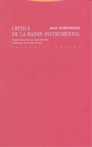 Crtica de la razn instrumental