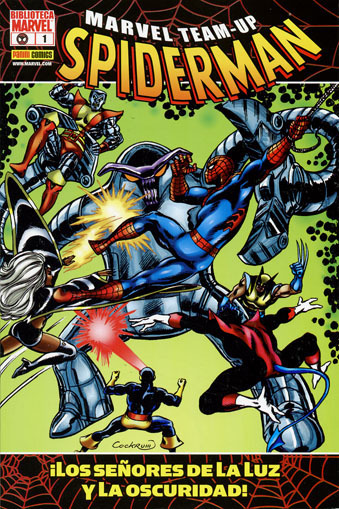 MARVEL TEAM-UP SPIDERMAN # 01: Los seores de la luz y la oscuridad!