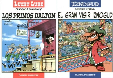 OFERTA: LUCKY LUKE # 01: LOS PRIMOS DALTON + IZNOGUD # 01: EL GRAN VISIR IZNOGUD