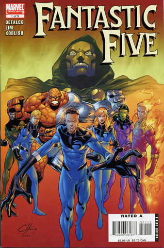 Comics USA: FANTASTIC FIVE # 1 (of 5)