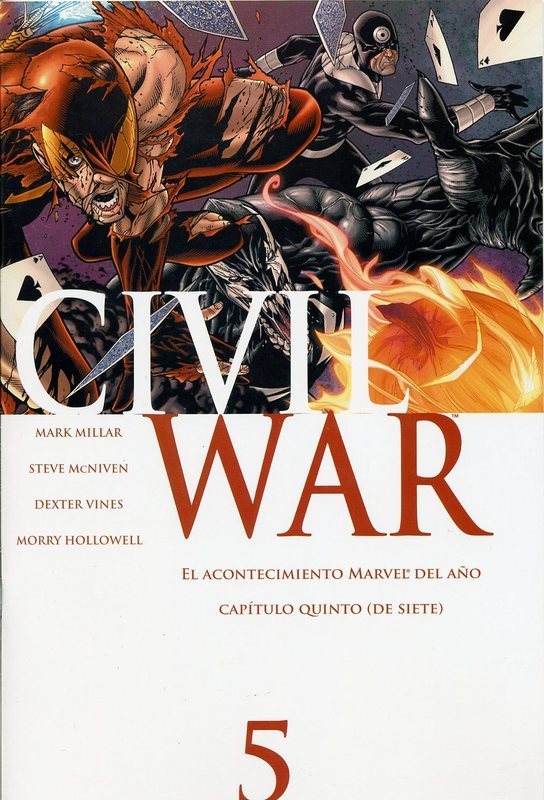 CIVIL WAR # 5 (de 7). Edicin Especial