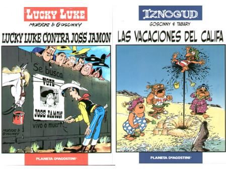 OFERTA: LUCKY LUKE # 03 LUCKY LUKE CONTRA JOSS JAMON + IZNOGUD # 03: LAS VACACIONES DEL CALIFA