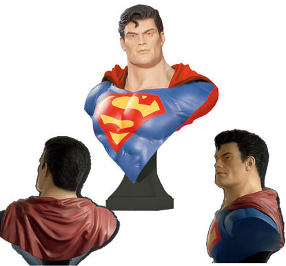 Figuras a tamao real: SUPERMAN CLASSIC BUSTO