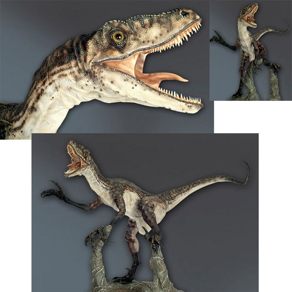 Figuras a tamao real: Deinonychus 1