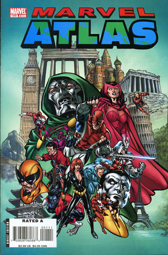 Comics USA: MARVEL ATLAS # 1 (of 2)