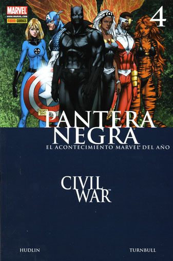 PANTERA NEGRA # 4: CIVIL WAR