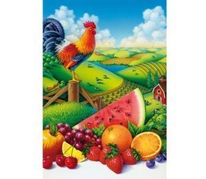 PUZZLE 500 PZAS FANTASY PAIS Y FRUTAS