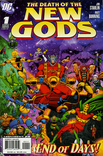 Comics USA: THE DEATH OF THE NEW GODS # 1 (of 8)