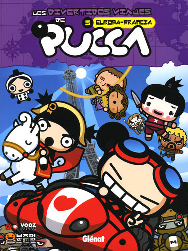 LOS DIVERTIDOS VIAJES DE PUCCA # 5. Europa - Francia