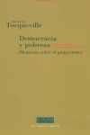 Democracia y pobreza : (memorias sobre el pauperismo)