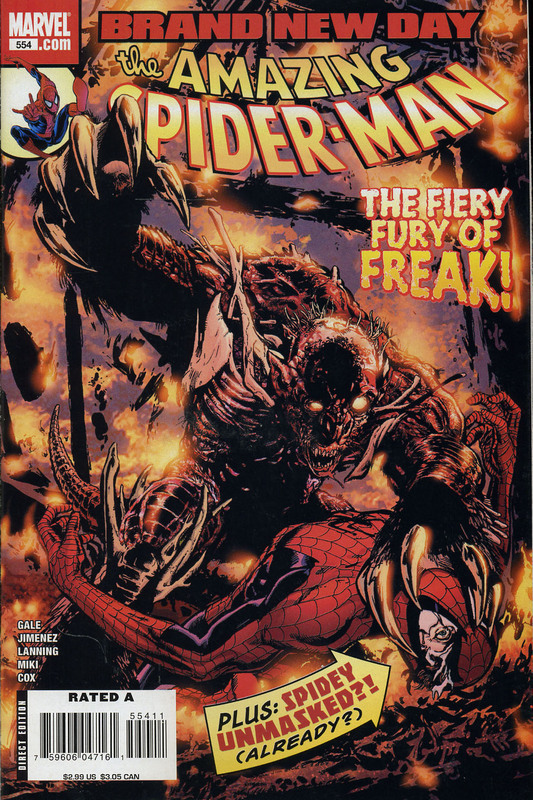 Comics USA: AMAZING SPIDER-MAN # 554