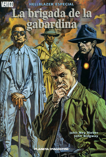Portada de HELLBLAZER ESPECIAL: LA BRIGADA DE LA GABARDINA