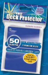 MINI DECK PROTECTOR SOLID (50) (TYPHOON BLUE)