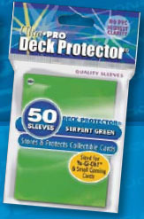 MINI DECK PROTECTOR SOLID (50) (SERPENT GREEN)