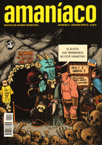 Portada de AMANÍACO Tercera época # 6