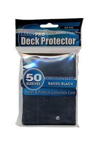 SOLID DECK PROTECTOR RAVEN BLACK ( NEGRO CUERVO ) (50)