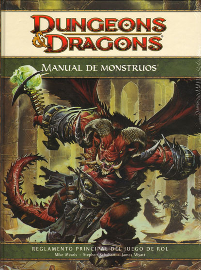 DUNGEONS AND DRAGONS: MANUAL DE MONSTRUOS (para 4 ed)
