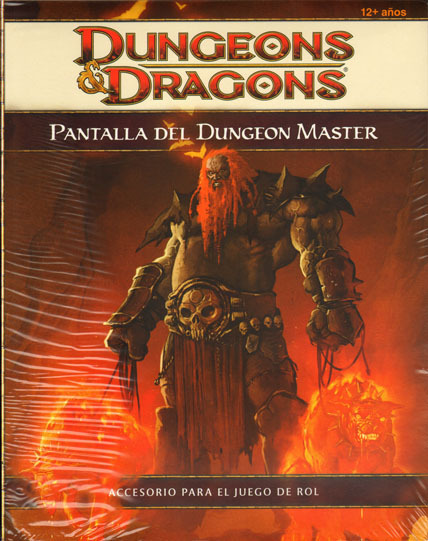 DUNGEONS AND DRAGONS: PANTALLA DEL DUNGEON MASTER (4)