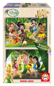 PUZZLE EDUCA 2X50 PZAS FAIRIES