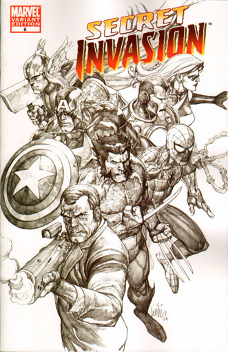 Comics USA: SECRET INVASION # 8 (of 8) Variant Edition