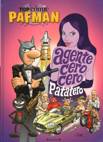 PAFMAN TOP COMIC # 6. AGENTE CERO CERO PATATERO (tapa dura)