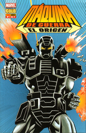 Marvel Gold: MAQUINA DE GUERRA: EL ORIGEN # 1 (de 2)