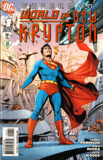 Comics USA: SUPERMAN: WORLD OF NEW KRYPTON # 1 (of 12)