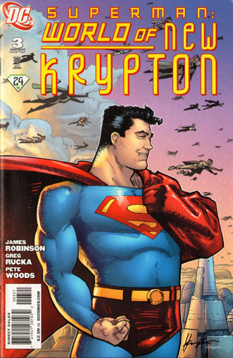 Comics USA: SUPERMAN: WORLD OF NEW KRYPTON # 3 (of 12) Alternate Cover