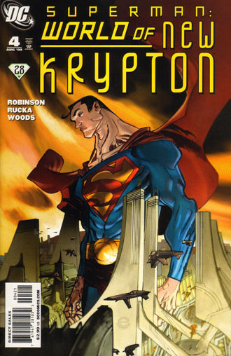 Comics USA: SUPERMAN: WORLD OF NEW KRYPTON # 4 (of 12) Alternate Cover