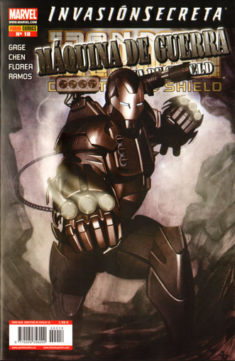 IRON MAN: DIRECTOR DE S.H.I.E.L.D. # 18: MAQUINA DE GUERRA: ARMA DE SHIELD