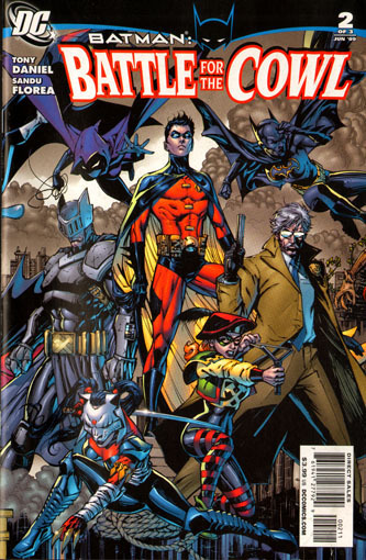 Comics USA: BATMAN: BATTLE FOR THE COWL # 2