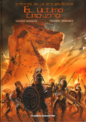 Portada de Cr�nicas de la era gal�ctica: EL �LTIMO TROYANO # 1