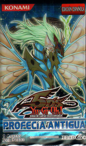 YU-GI-OH: Sobre de 9 cartas 5Ds: PROFECA ANTIGUA