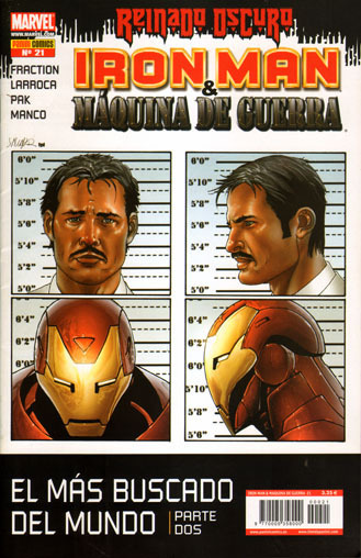 IRON MAN: DIRECTOR DE S.H.I.E.L.D. # 21: IRON MAN & MAQUINA DE GUERRA: REINADO OSCURO