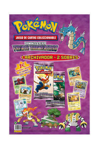 POKEMON JCC - D&P FRENTE TORMENTOSO ALBUM + 2 SOBRES