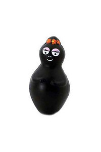 BARBAMAMA NEGRO ANTIESTRES 9 CM BARBAPAPA