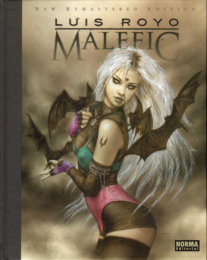 LUIS ROYO: MALEFIC. New remastered edition