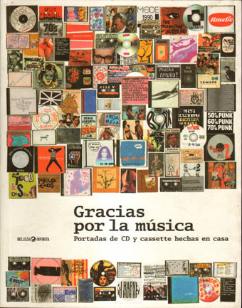 GRACIAS POR LA MUSICA. PORTADAS DE CD Y CASSETTE HECHAS EN CASA