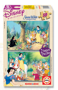 PUZZLE EDUCA 2X50 PZAS BLANCANIEVES