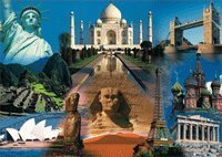 PUZZLE EDUCA 3000 PZAS PIEZAS COLLAGE DEL MUNDO