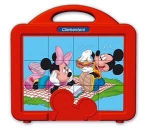 MALETIN 12 CUBOS SERIGRAFIADOS MICKEY