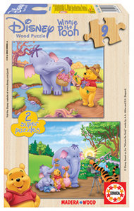 PUZZLE EDUCA 2X9 PZAS MADERA WINNIE